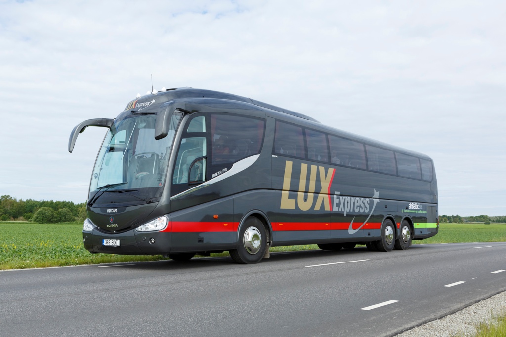 Lux Express из Санкт-Петербурга в Тарту