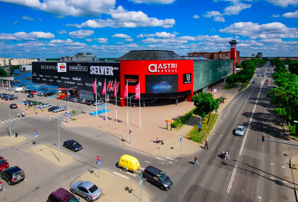 Торговый центр Astri Centrum в Нарве