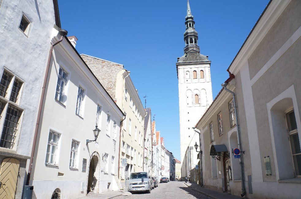 Церковь и башня святого Олафа в Таллине