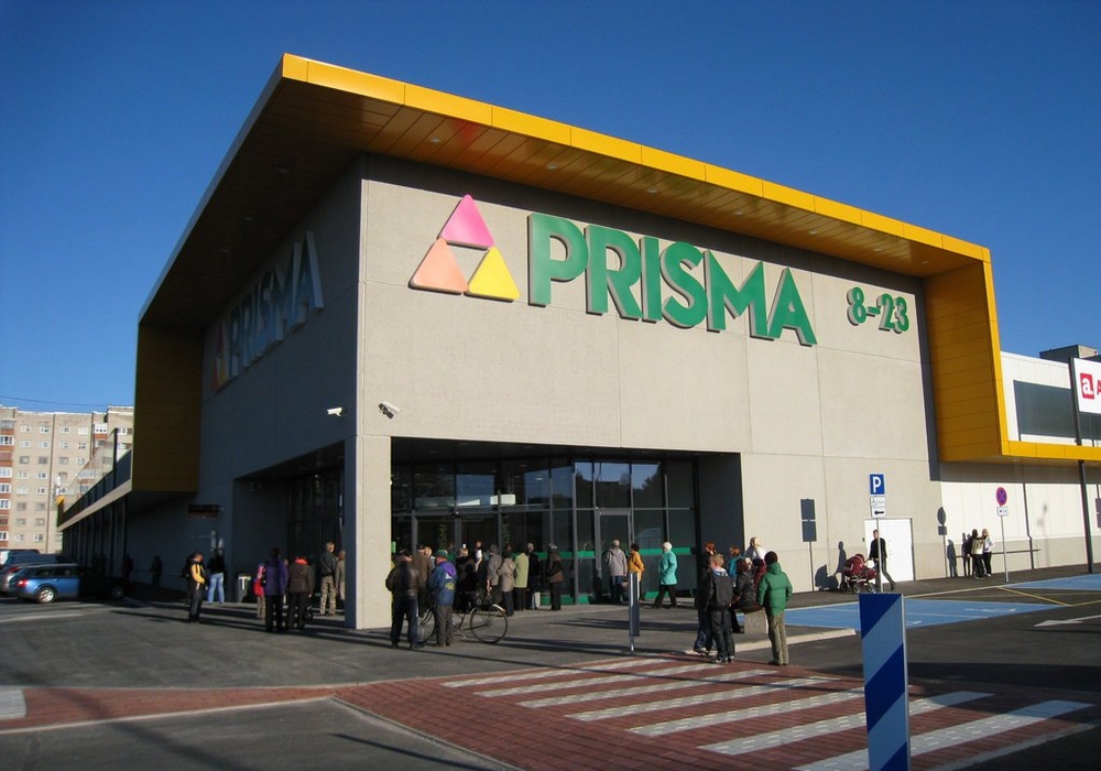 Гипермаркет Prisma в Нарве