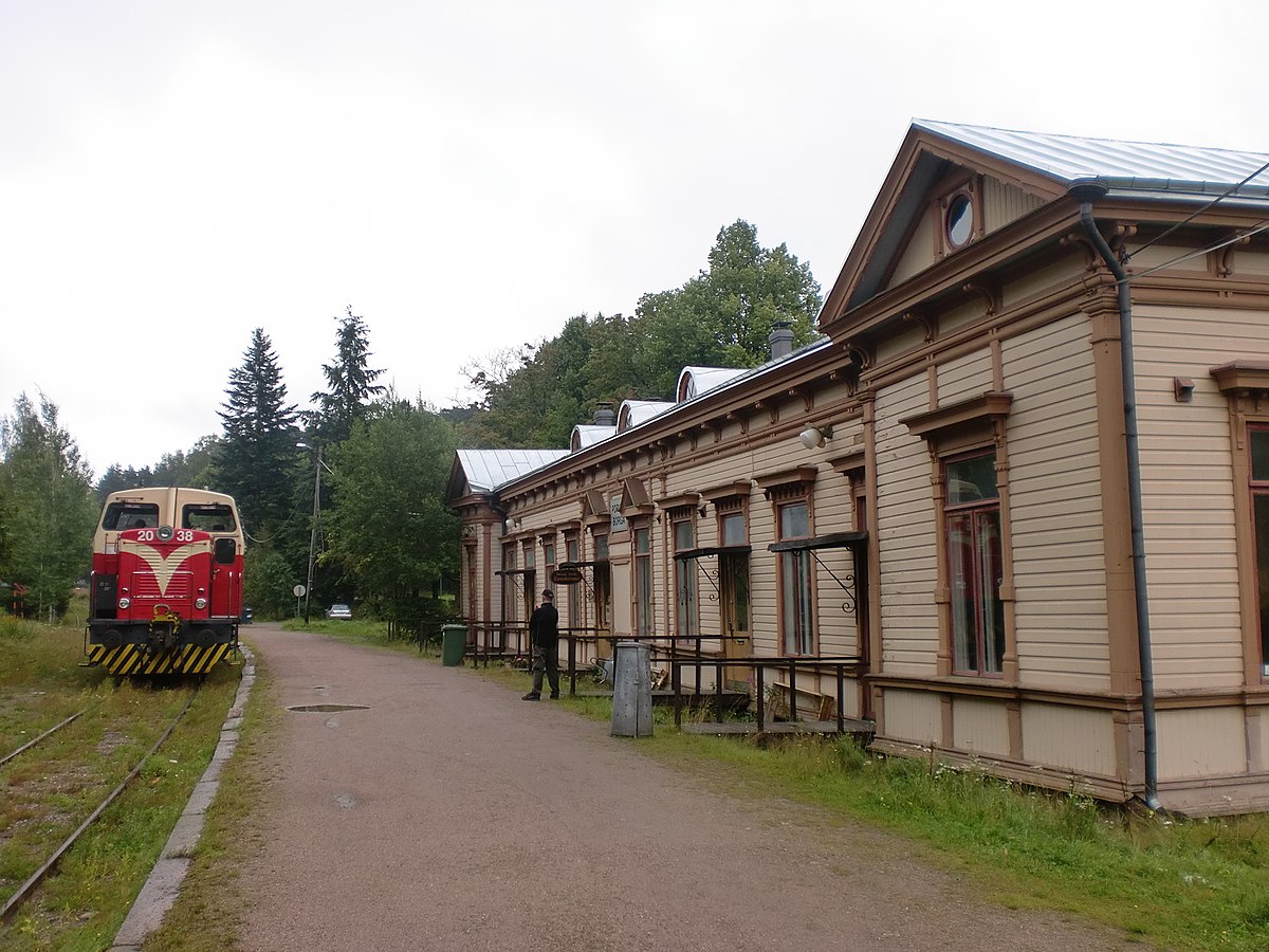 Железнодорожный музей в Порвоо The old railway station Porvoo