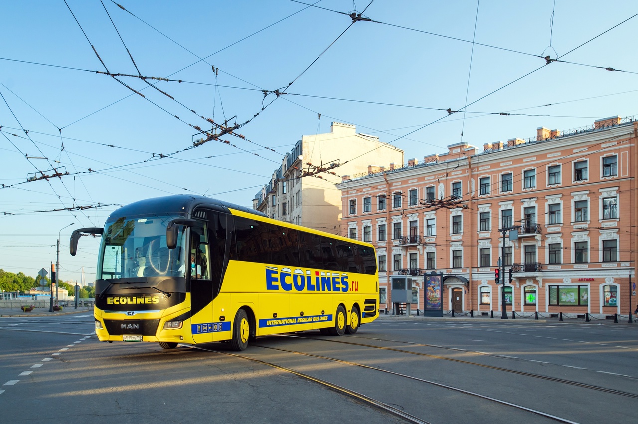 Рейсовый автобус Ecolines до Лаппеенраты